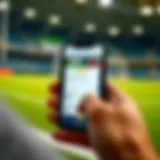 iOS device displaying 1xbet app interface