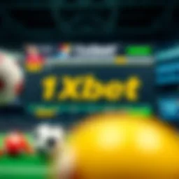 Overview of the 1xbet kz betting platform interface