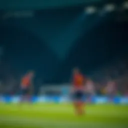 Tactical formation of Atletico Madrid during a match