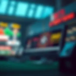 An overview of various betting sites showcasing bonuses