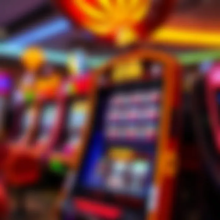 Modern Video Slot A modern video slot with vibrant graphics