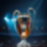 Champions League trophy showcasing the pinnacle of football achievement