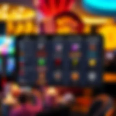Diverse Game Types in Mobile Casinos A comparison chart showing various mobile casino game types