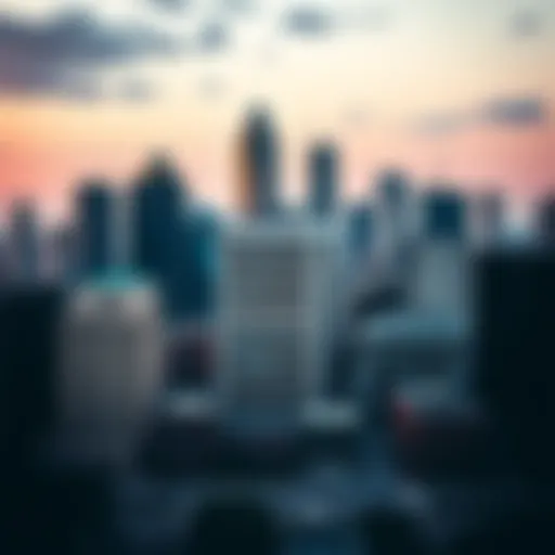 Dallas skyline showcasing urban architecture
