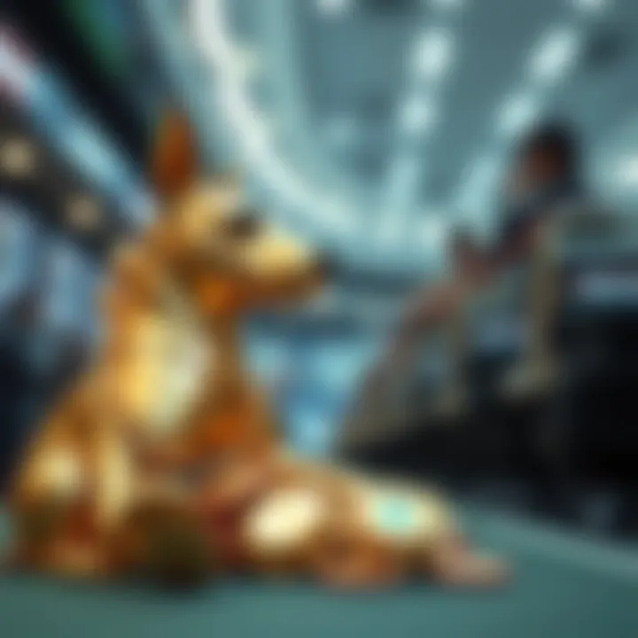 Future Impact of Doge Toto on Betting A futuristic depiction of Doge Toto's impact on betting