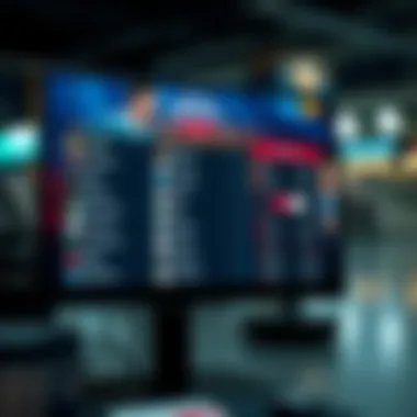 Engaging User Interface for Betting Tips User interface showcasing betting tips