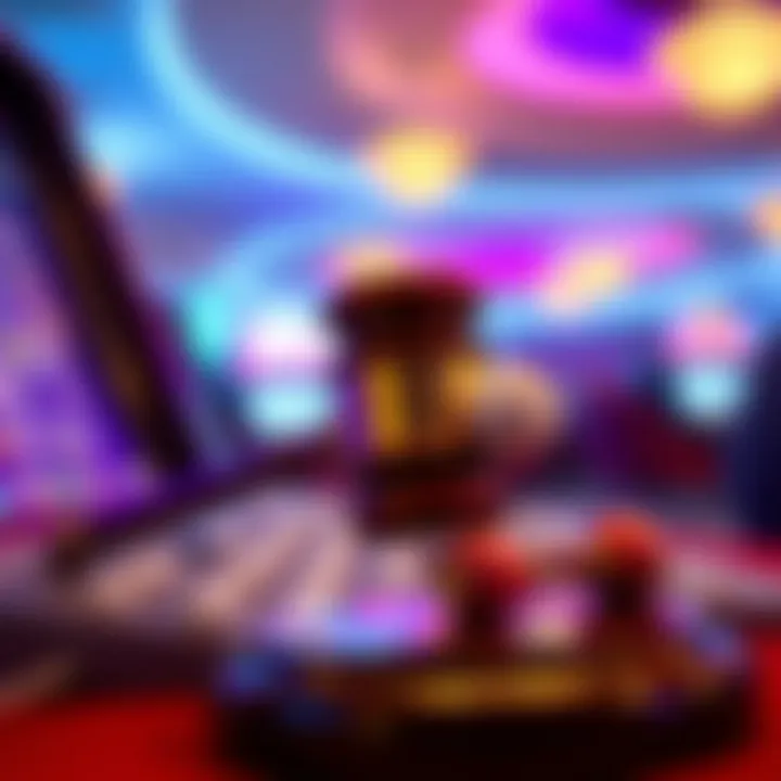 Legal Aspects of Online Bingo Illustration of legal considerations in online gaming