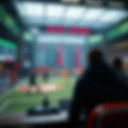 Dynamic betting environment showcasing real-time odds