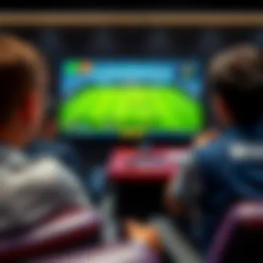 High-Definition Live Game Session A high-definition screen displaying a live game session