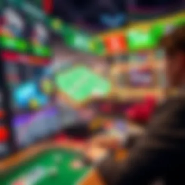 Interactive interface for online betting