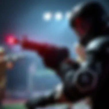 Innovative Combat Mechanics Artistic depiction of the game's innovative combat mechanics