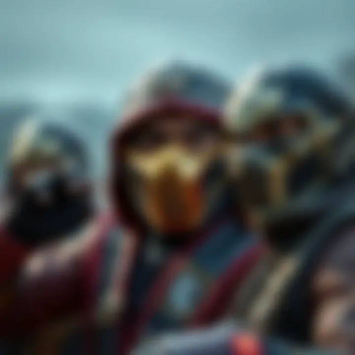 Iconic Characters of Mortal Kombat 1 Iconic character representation