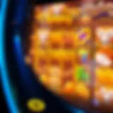 A captivating view of the Olympus slot machine interface
