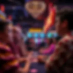 Vibrant online bingo scene with players engaged