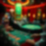 Exciting online craps gameplay