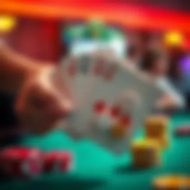 Showcasing Victory: The Power of a Winning Hand Winning poker hand display