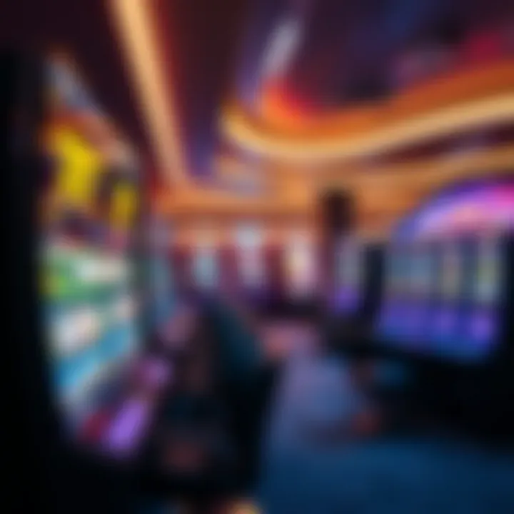 The Modern Slot Game Experience A modern gaming environment highlighting the experience of players engaging with slots