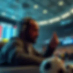 Conceptual visualization of under-over betting mechanics